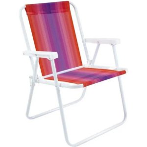 Reposera Portátil Mor Ref.2002 Rojo