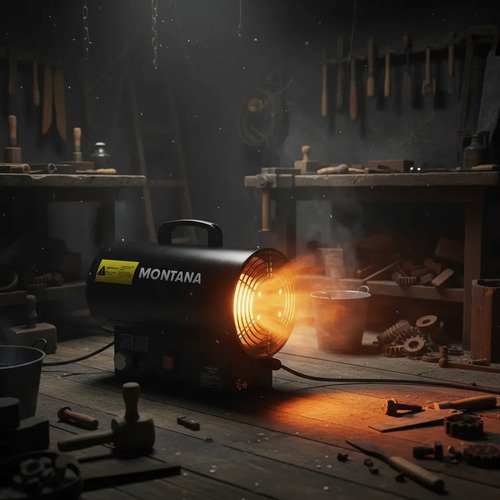 Cañon De Calor A Gas 60.000 Btu - Tyt Negro - Imagen 3