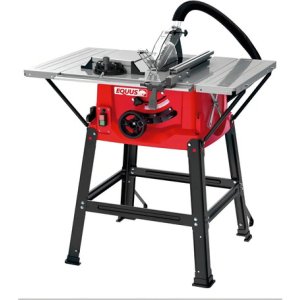 Sierra Circular De Mesa 250 Mm 10 2000w Equus Color Rojo 50 Hz