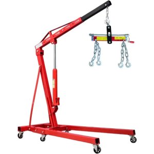 Grúa Pluma Hidráulica 2t + Nivelador Motor 900 Kg 122