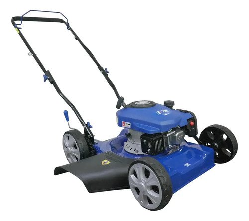 Cortadora De Cèsped Fiat Corte 20 Motor 4hp Azul Azul - Imagen 4