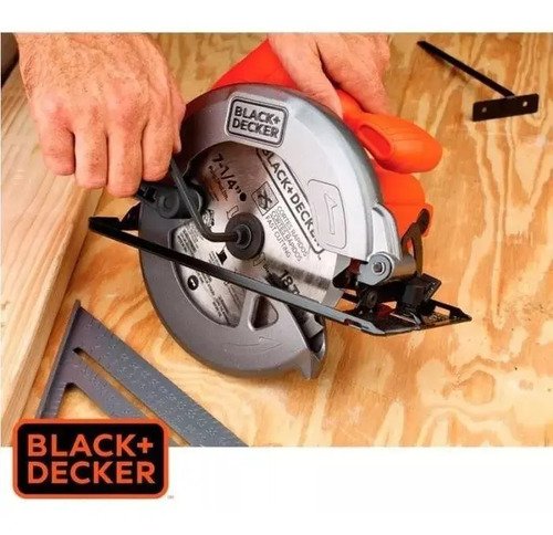 Sierra Circular 1400 W Black + Decker Cs1004 Profesional Tyt Naranja 50 Hz/60 Hz - Imagen 2