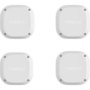 4 Cajas Estanco Electricidad Camaras Exterior Vbox Intelbras Blanco