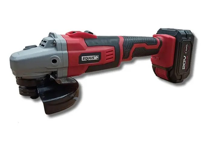Amoladora Inalambrica Equus 7601 Brushless 1 Batería 4000mah Color Rojo - Imagen 3