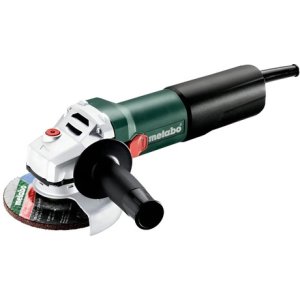 Amoladora Angular Industrial 5  125 Mm 1400w Metabo Quick Verde Oscuro