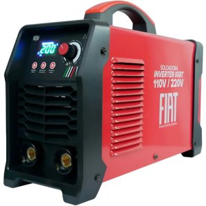 Soldadora Inverter Fiat Professional Rivoli 200 Top 110-220v Rojo