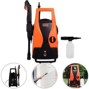 Lavadora De Alta Presión Black&decker 1400 W 1512 Psi Naranja