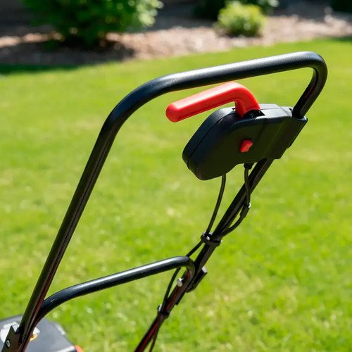 Corta Cesped Shimaha 1200w Con Altura Regulable G P Rojo - Imagen 3