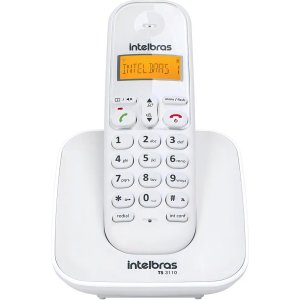 Teléfono Intelbras Ts 3110 Inalámbrico - Color Blanco