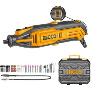 Mini Torno Ingco 130w Con 109 Accesorios + Maletín 130 W