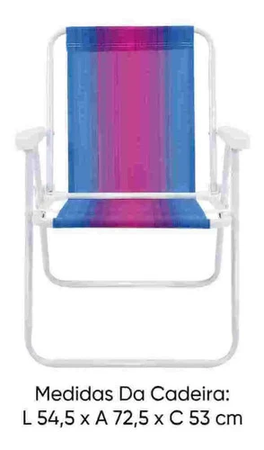Silla Alta De Acero De 110 Kg Para Balcón, Piscina Y Playa, Color Azul-rosa Relojes De Pulsera Azul-rosa - Imagen 6