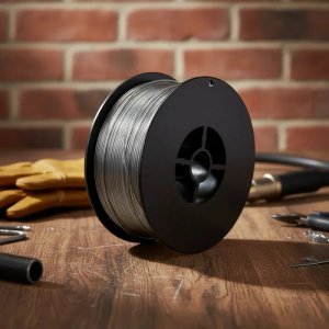 Alambre Para Soldar Mig Sin Gas / Flux 0.8 Mm Rollo 1 Kg Agua