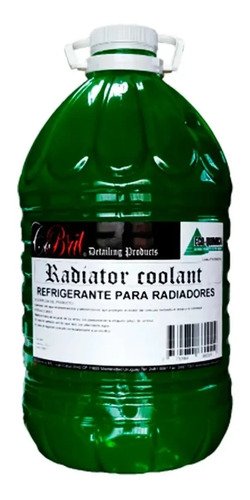 Agua De Radiador X 5 Lts Verde- Anticongelante Anticorrosiva Verde