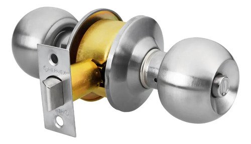 Pomo Trubal Cromo Mate Baño Basic Hermex 23568 - Imagen 3