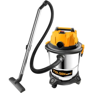 Aspiradora Tolsen 20v Seco-hum 20 Lt. Sin Bat/car Amarillo