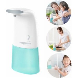 Dispensador Automatico Jabón Liquido Alcohol En Gel Baño Color Blanco