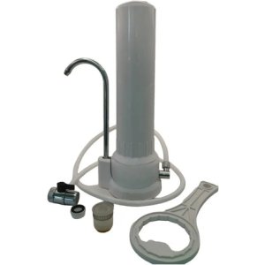 Purificador De Agua Lumax Sobre Mesada 2244lls 4 Etapas Blanco