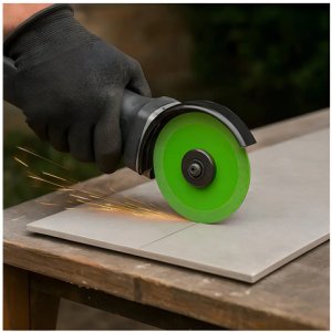 Disco De Corte Ultrafino 100?mm Para Vidrio Y Cerámica Ub Verde