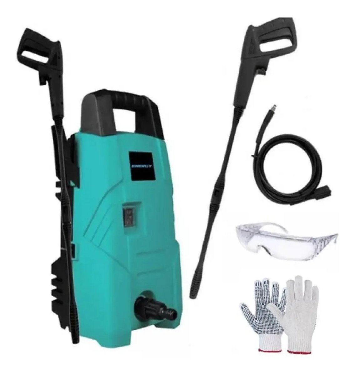 Hidrolavadora Eléctrica Energy Tools Pw20/1 1200w 90bar Tyt Celeste/negro 50 Hz/60 Hz