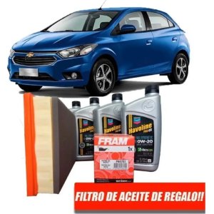 Cambio De Aceite Y Filtro Chevrolet Onix 1.0 Havoline 0w20