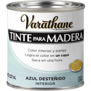 Tinte Para Madera Varathane Blanco Antiguo 0.946l Colores Azul Desteñido