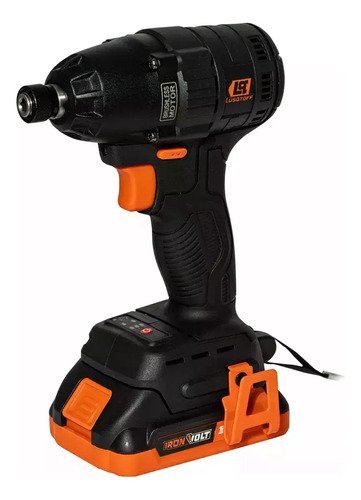 Llave De Impacto 750 Nm Lusqtoff 18 V C/carg+bat+maletin Negro - Imagen 3