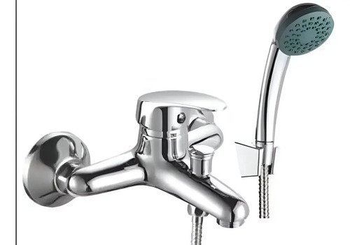 Monocomando Bañera Ducha 15cm Garantía 2 Años ! Tyt Gris Brillante