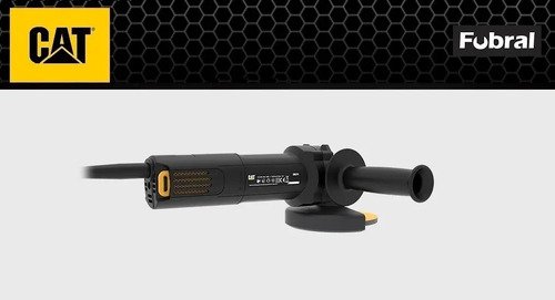 Amoladora Angular Caterpillar De 4.5 750w Dx371 Negro 50 Hz 60 Hz - Imagen 3